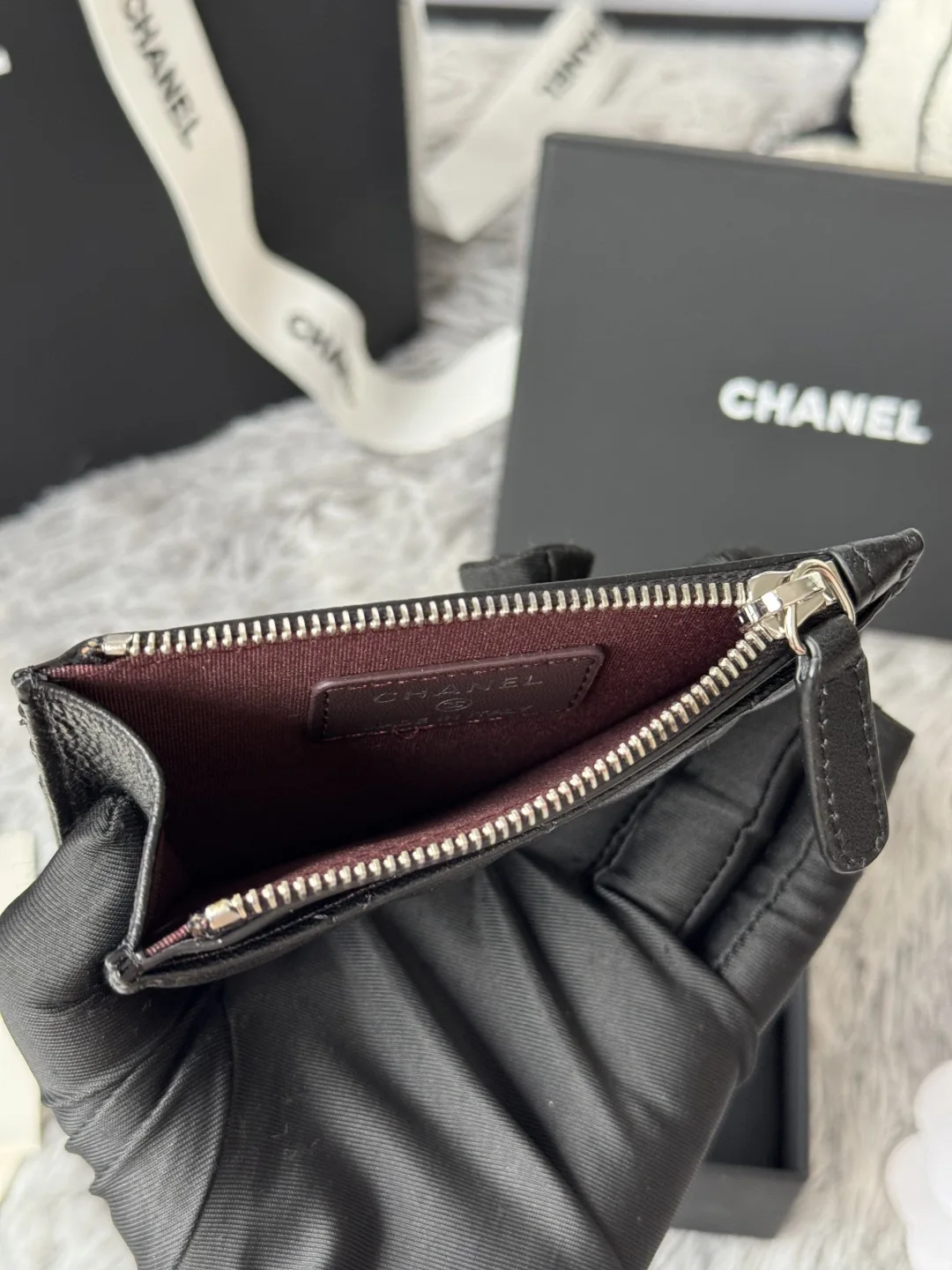 Chanel A84105 Single Card Holder - Detail view 9