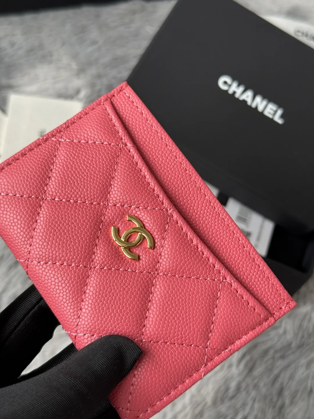 Chanel AP0213 CF Card Case, Chip-style Card Holder - Detail view 6