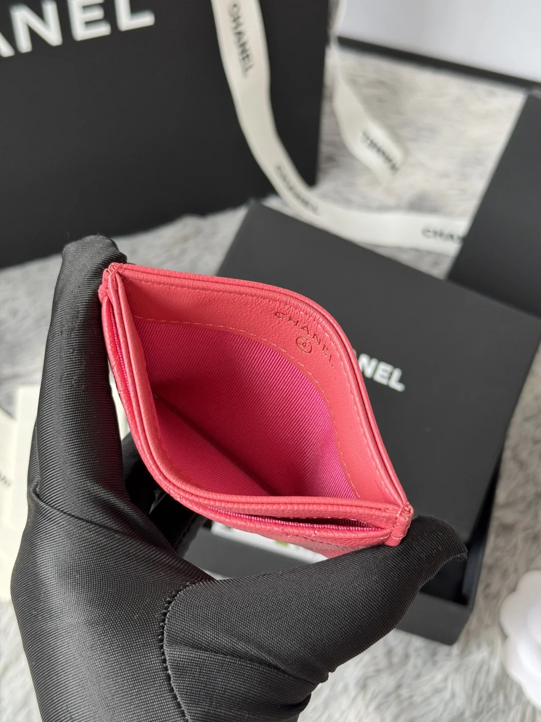 Chanel AP0213 CF Card Case, Chip-style Card Holder - Detail view 7