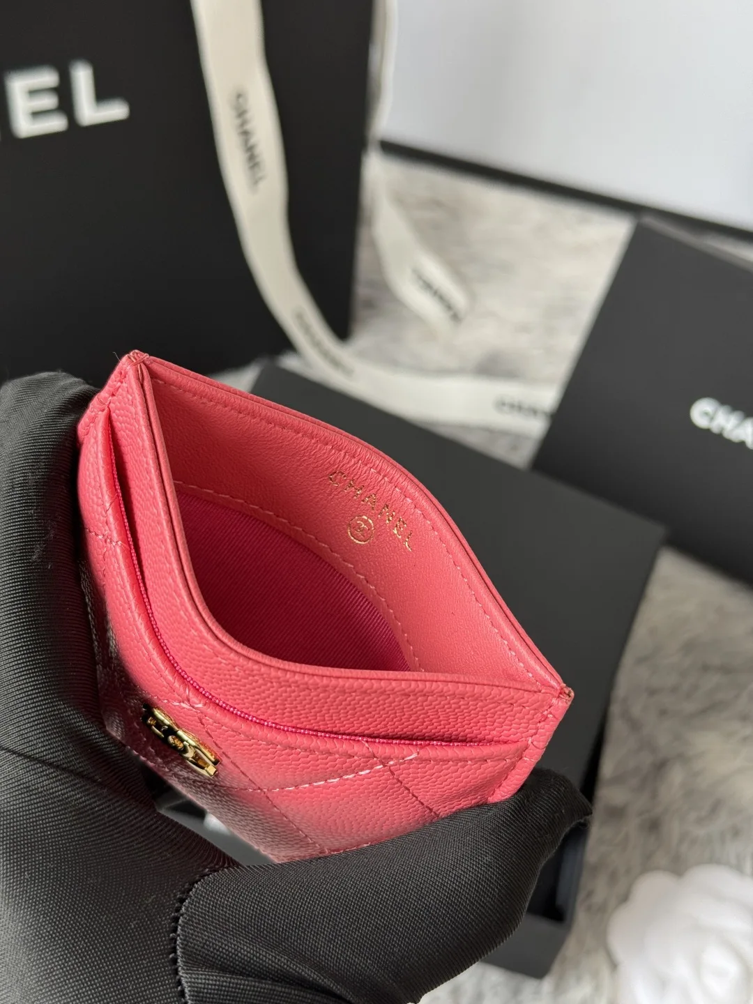 Chanel AP0213 CF Card Case, Chip-style Card Holder - Detail view 8