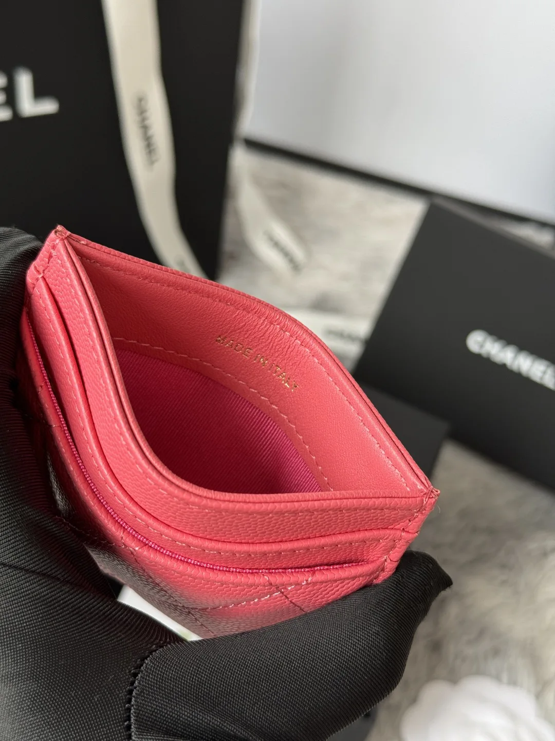 Chanel AP0213 CF Card Case, Chip-style Card Holder - Detail view 9