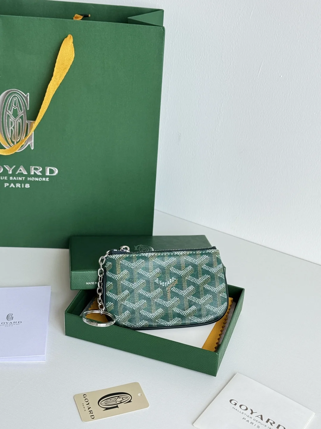 Goyard 3306 Mini Senate Nano Key Bag Coin Purse - Detail view 1