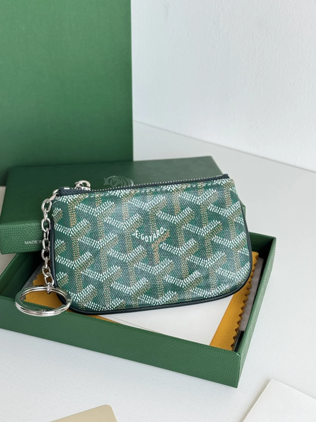 Goyard 3306 Mini Senate Nano Key Bag Coin Purse - Detail view 2