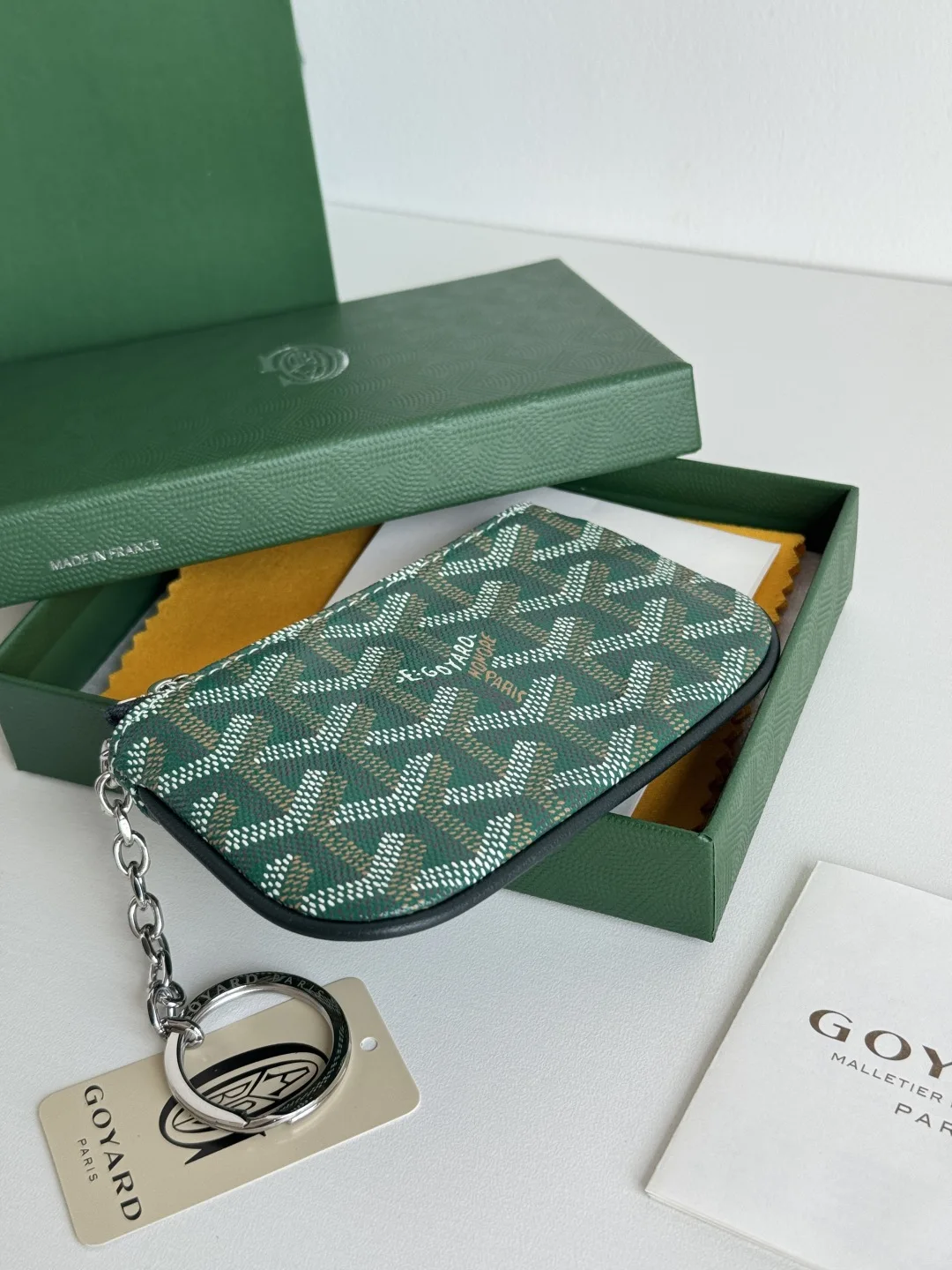 Goyard 3306 Mini Senate Nano Key Bag Coin Purse - Detail view 5