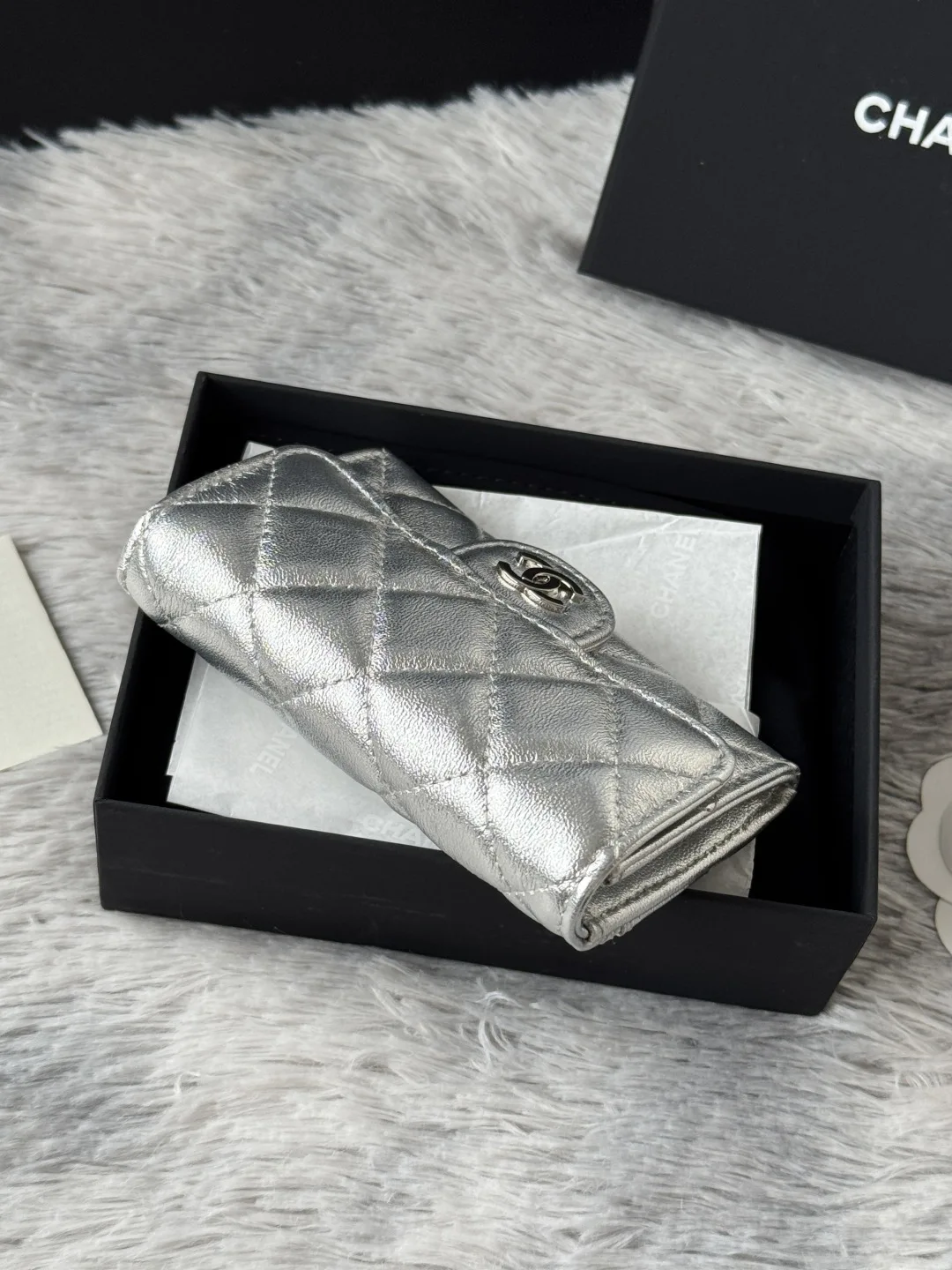 Chanel 0219 2025 New Arrivals CF Card Holder - Detail view 5