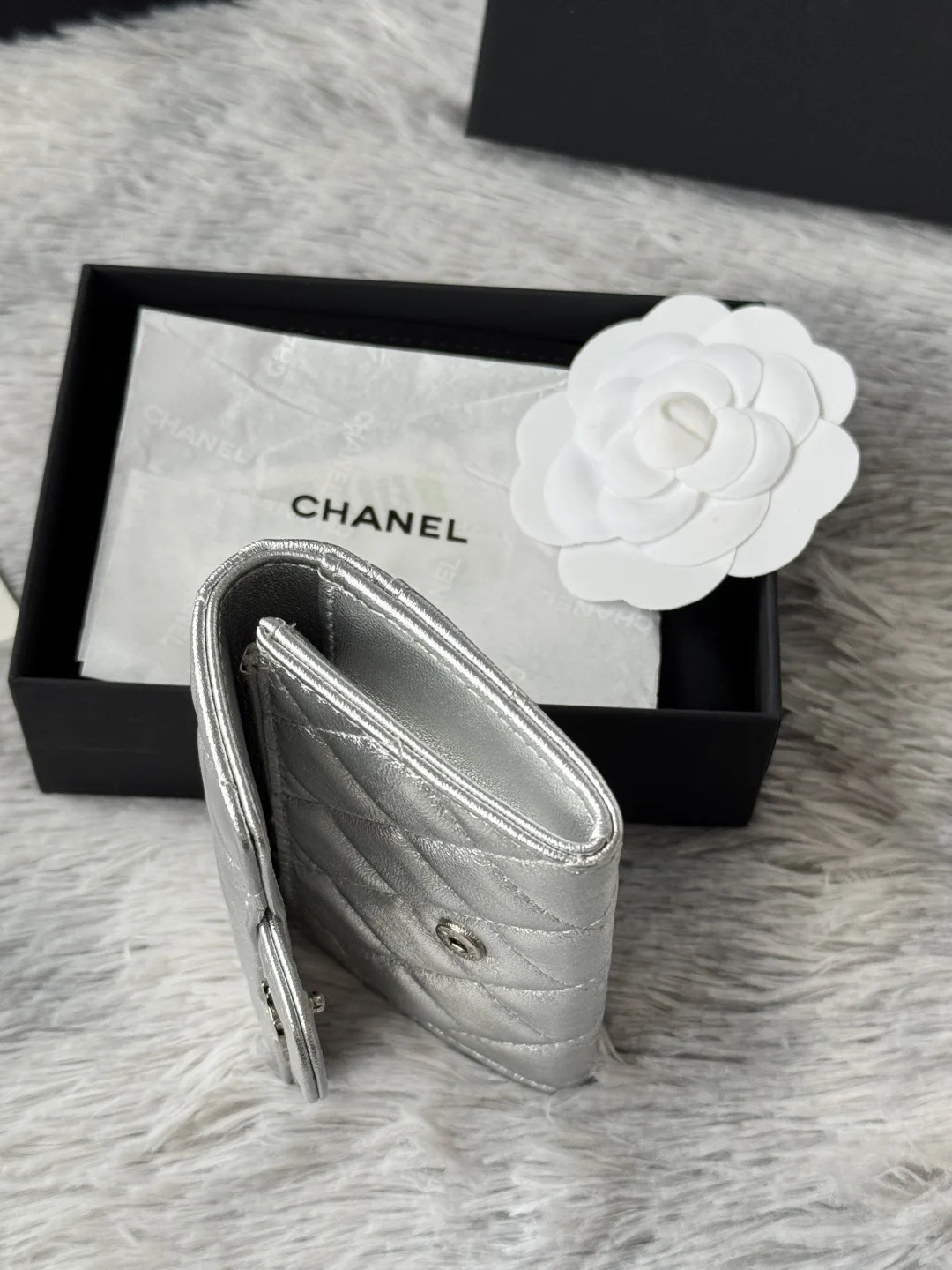 Chanel 0219 2025 New Arrivals CF Card Holder - Detail view 7
