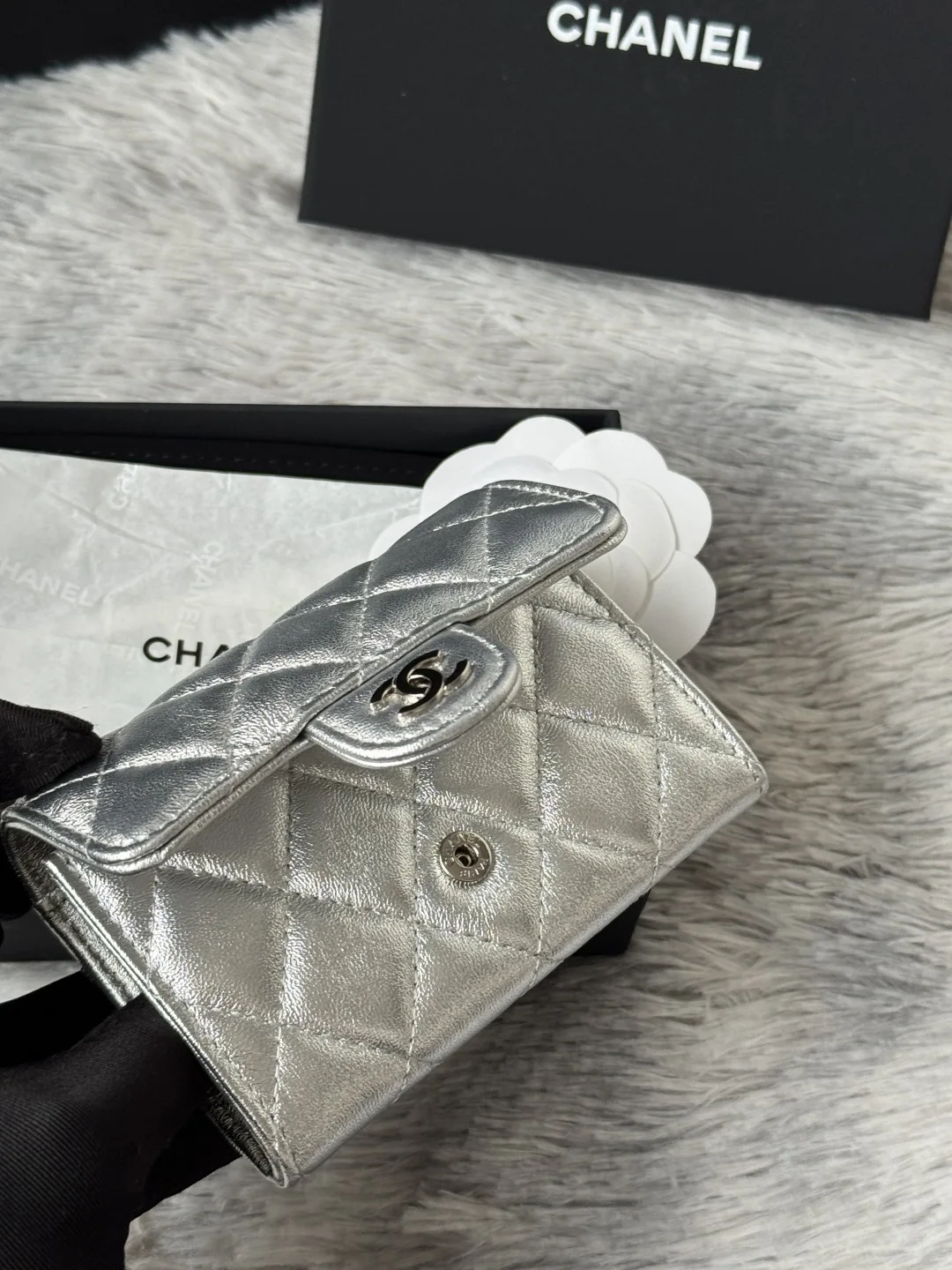 Chanel 0219 2025 New Arrivals CF Card Holder - Detail view 11