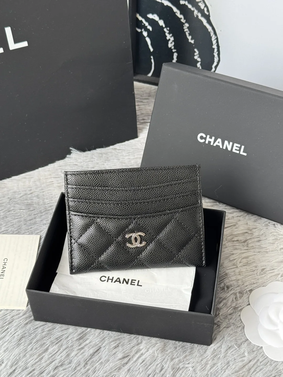 Chanel AP4472 2025 New Season Lambskin Cardholder - Detail view 2