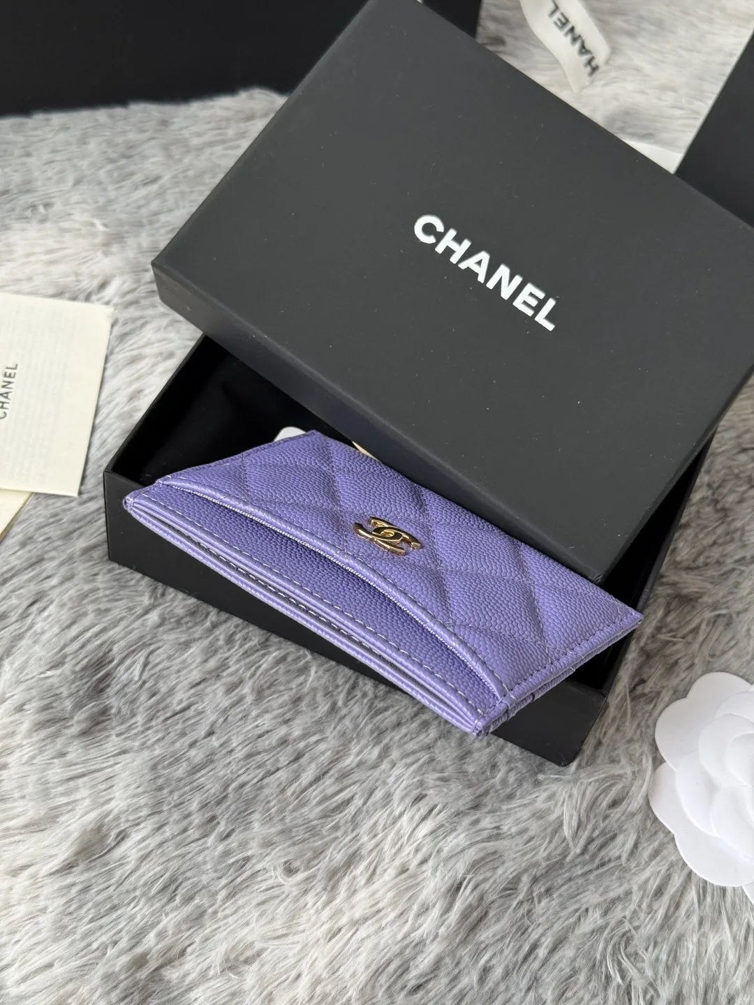 Chanel AP0213 CF Card Holder, Chip-Style Card Case - Detail view 4