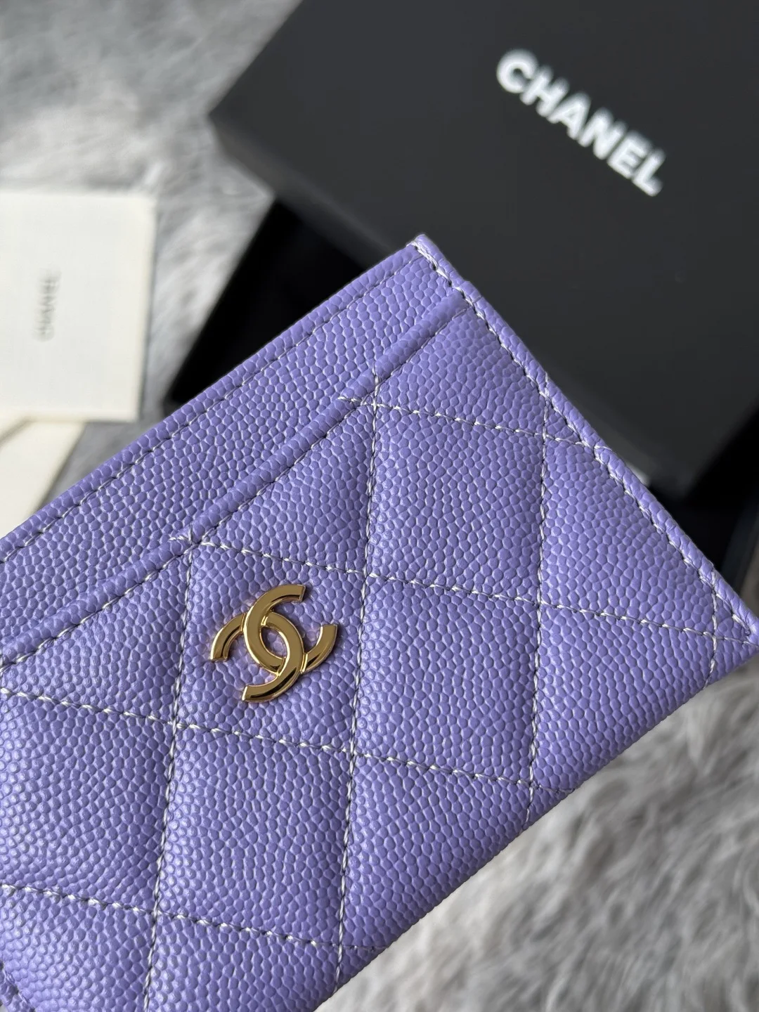 Chanel AP0213 CF Card Holder, Chip-Style Card Case - Detail view 6
