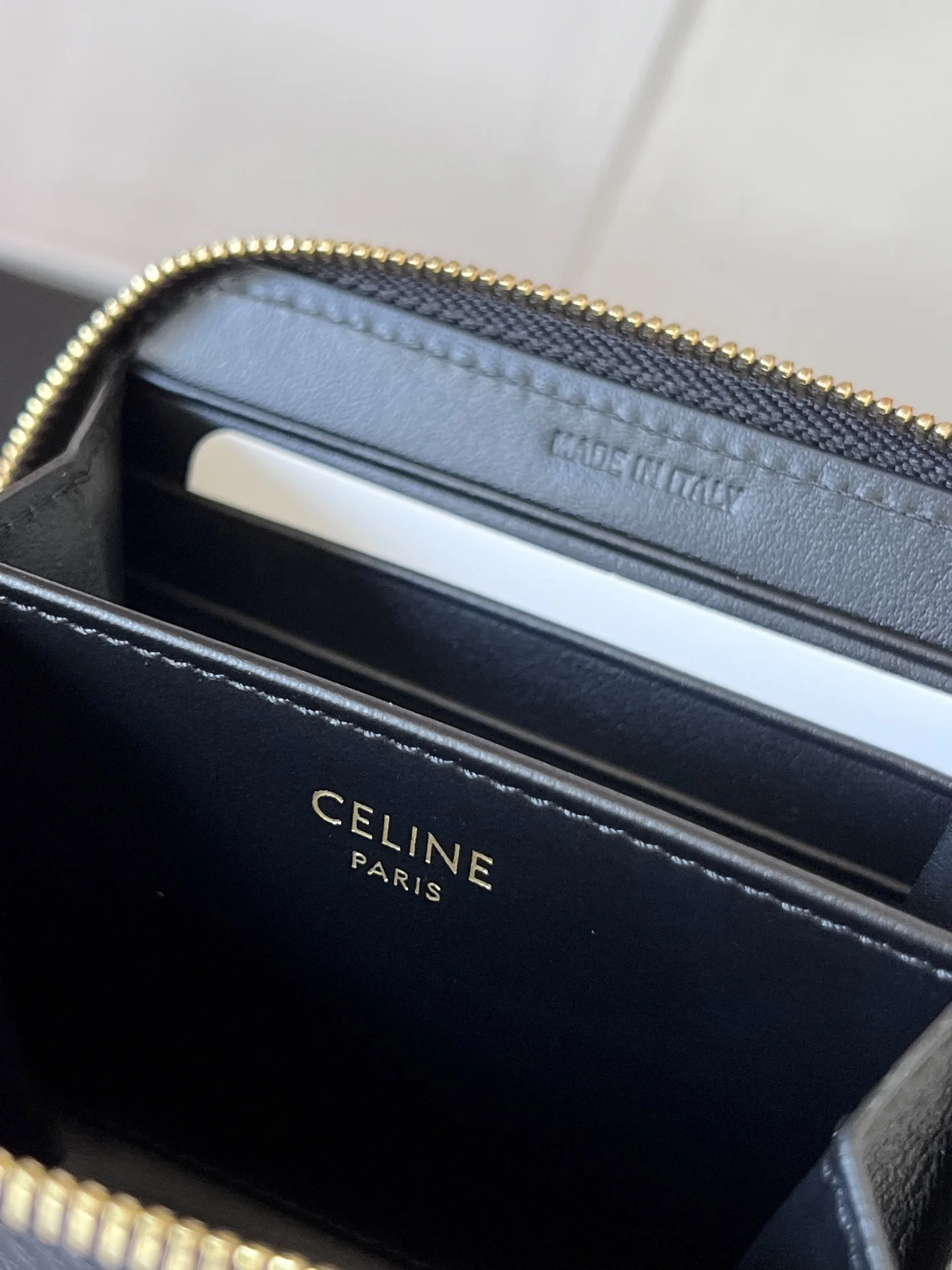 Celine 10K533 TRIOMPHE Compact Zipped Wallet - Detail view 5