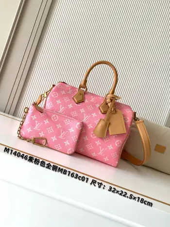 M14064紫粉色 Speedy P9 Bandouliere30手袋