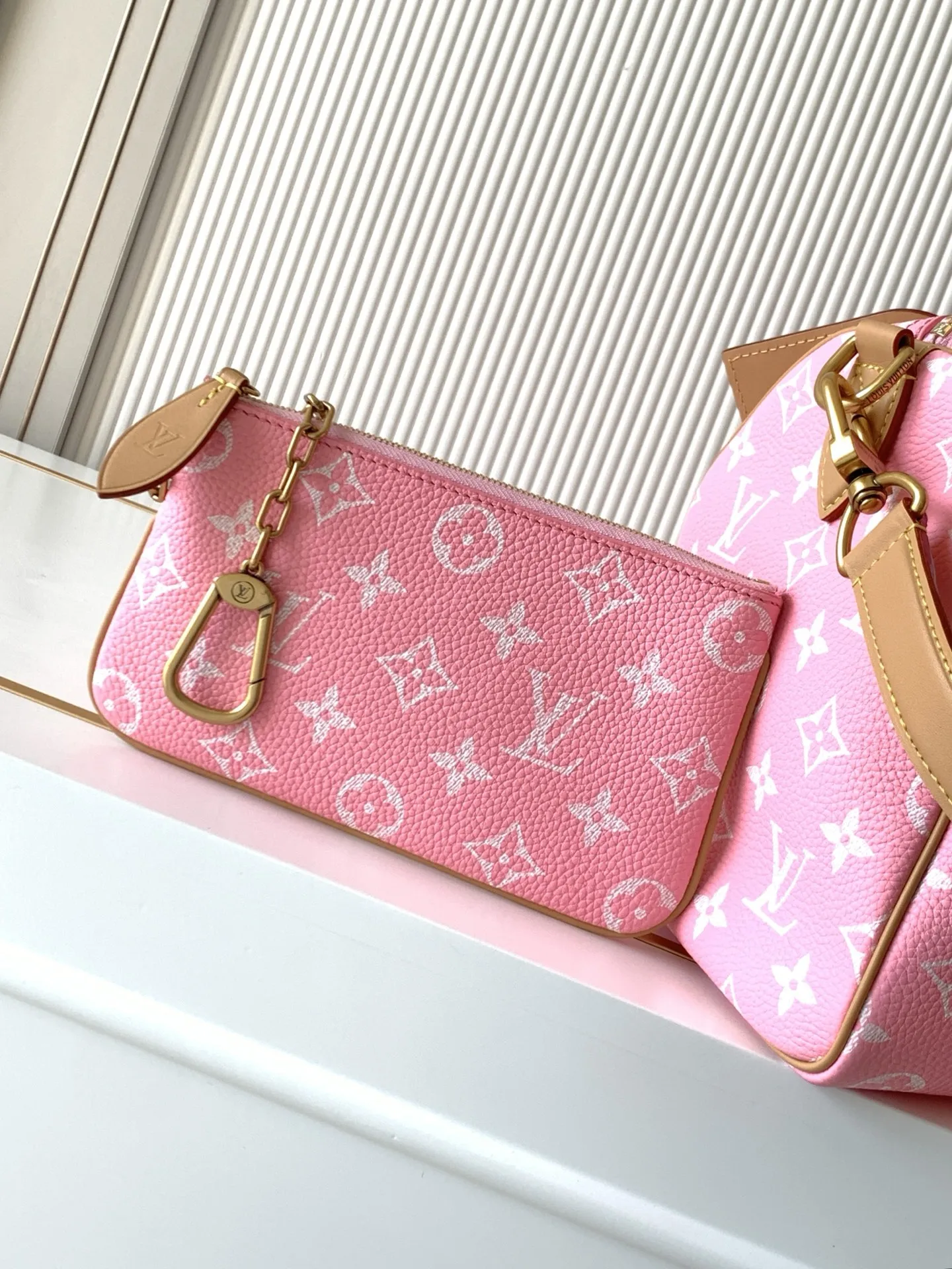 LVM14064紫粉色 Speedy P9 Bandouliere30手袋 - 细节图 6