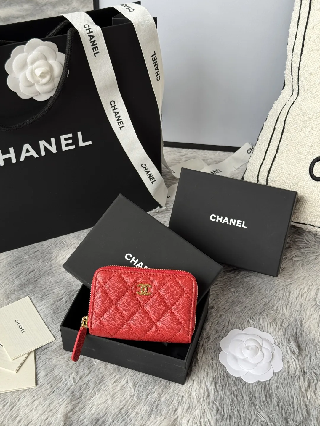 Chanel AP0216 zipped coin purse - Detail view 1