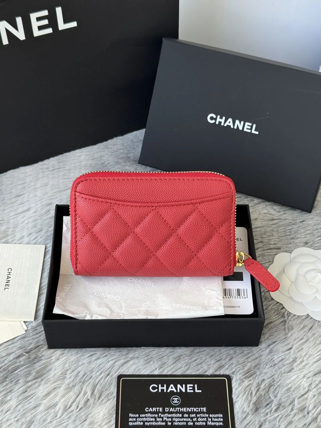 香奈儿3686 中号 加大款拉链包 - 细节图 3