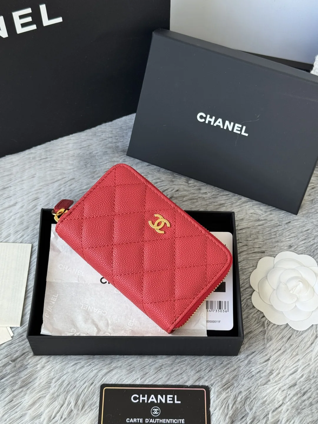 香奈儿3686 中号 加大款拉链包 - 细节图 6