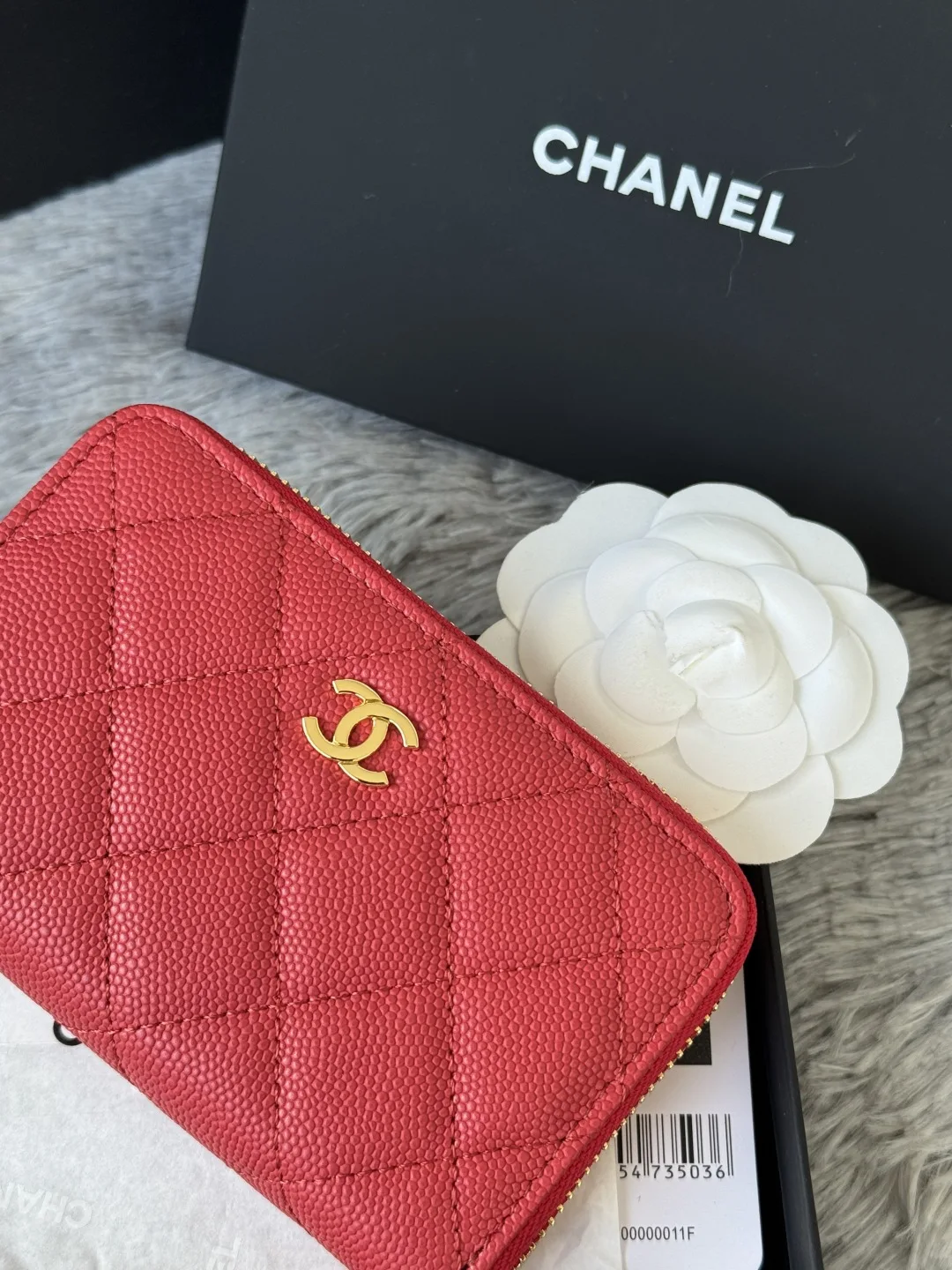 香奈儿3686 中号 加大款拉链包 - 细节图 7