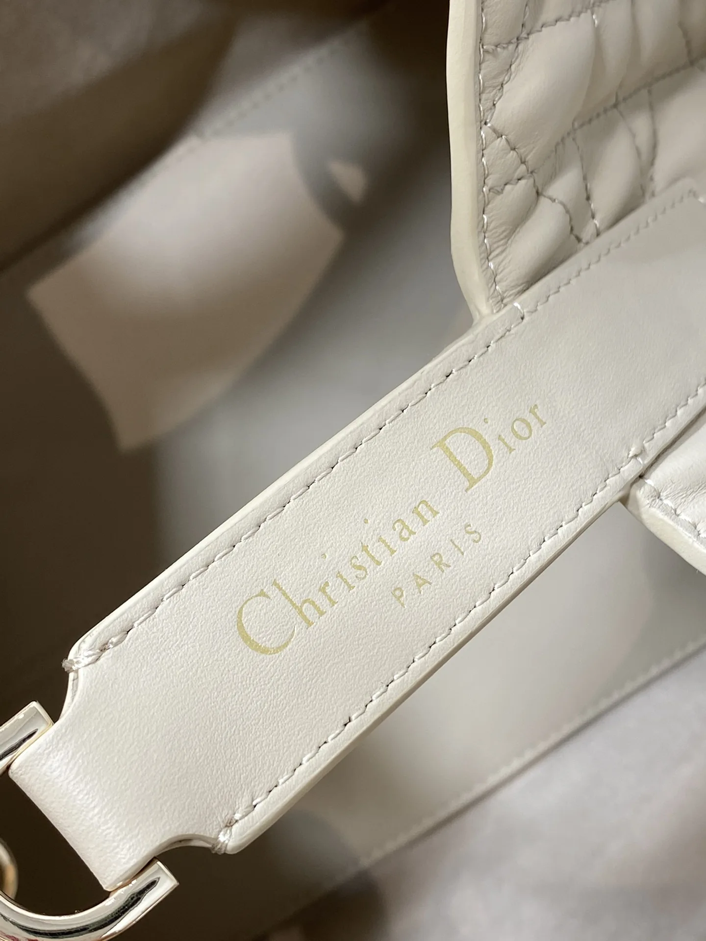 Dior Rouge Carmin Toujours Medium Handbag - Detail view 6