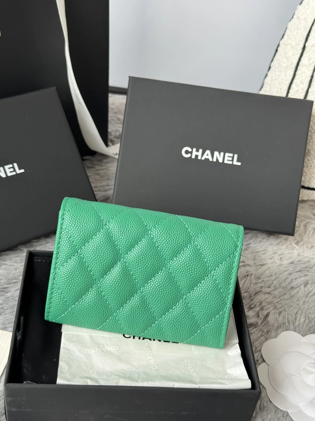 Chanel AP3187 Ball Pattern Card Holder Coin Purse - Detail view 3
