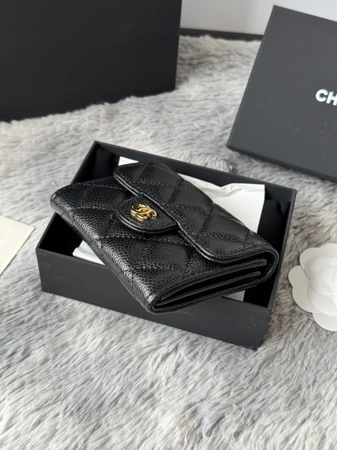 Chanel A31504 Classic CF Card Wallet - Detail view 4