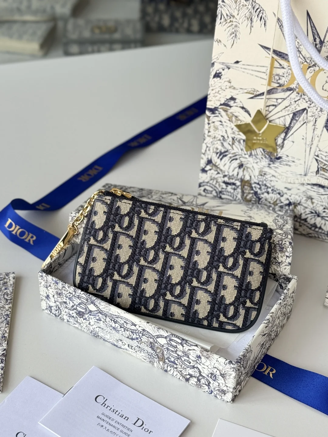 Dior S2177UWHC_M30G 2024 Spring Summer Coin Purse Key Case - Detail view 2