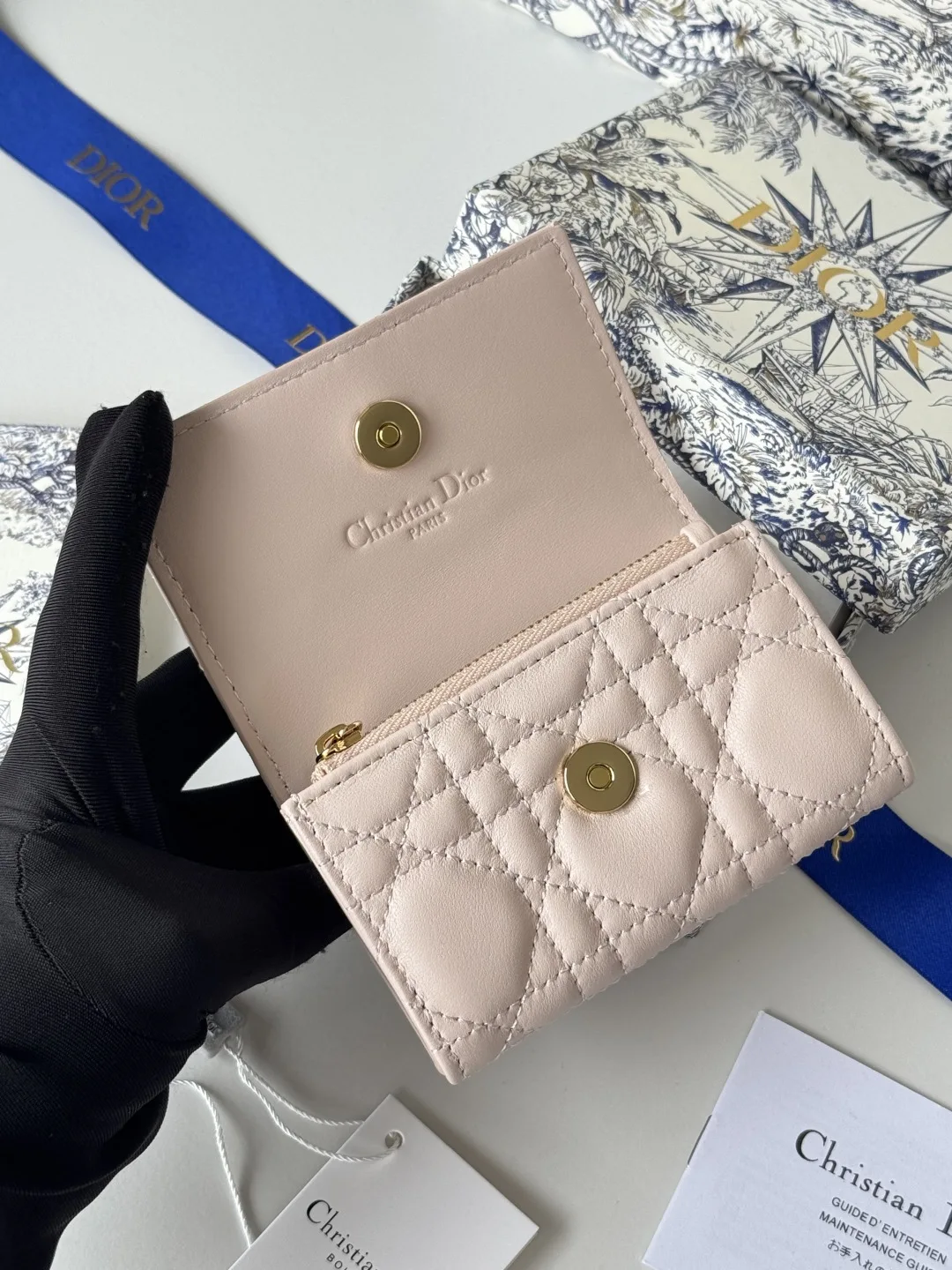 Dior S0966ONMJ_M413 My Dior Glycine wallet - Detail view 8