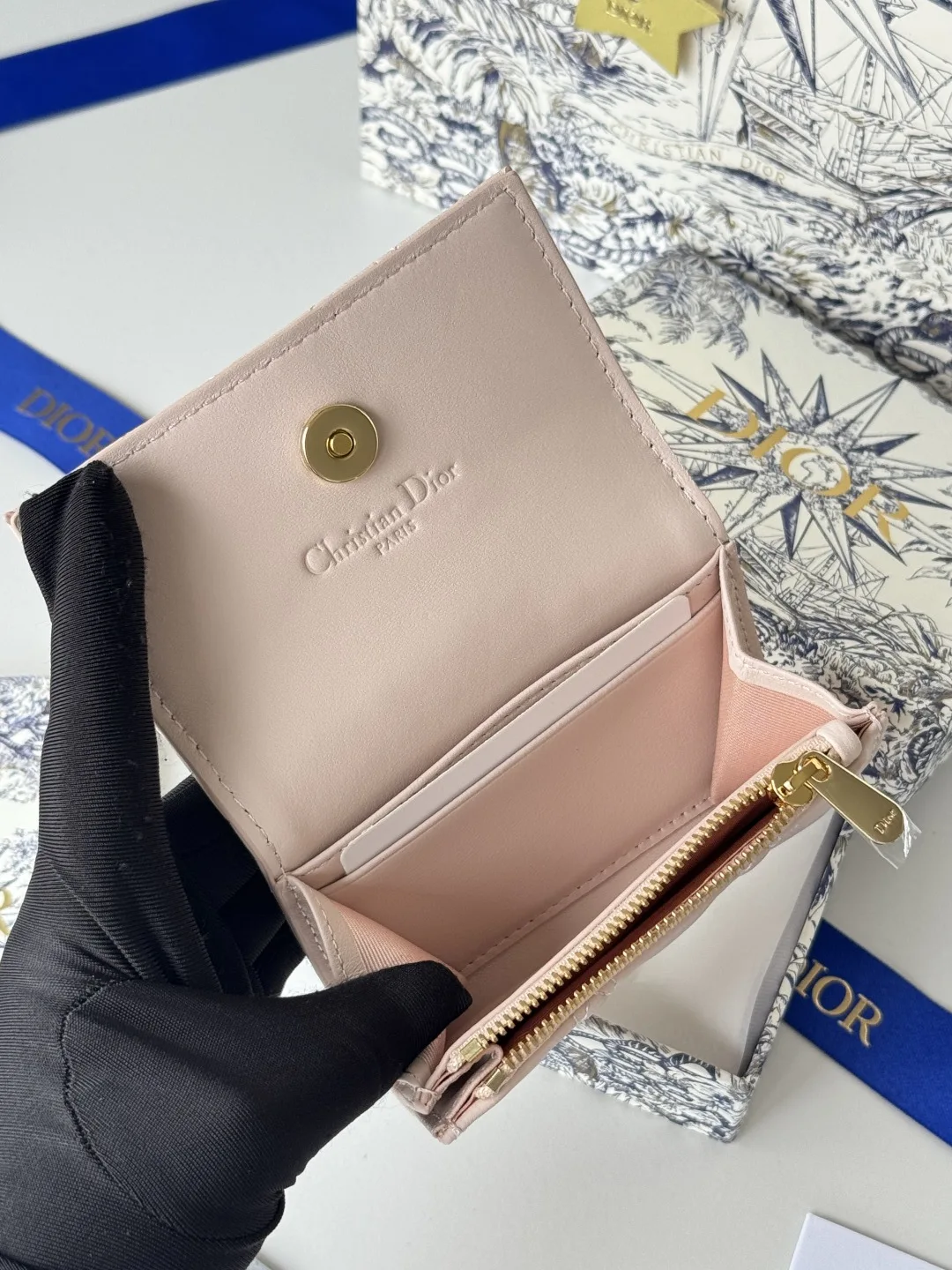 Dior S0966ONMJ_M413 My Dior Glycine wallet - Detail view 9