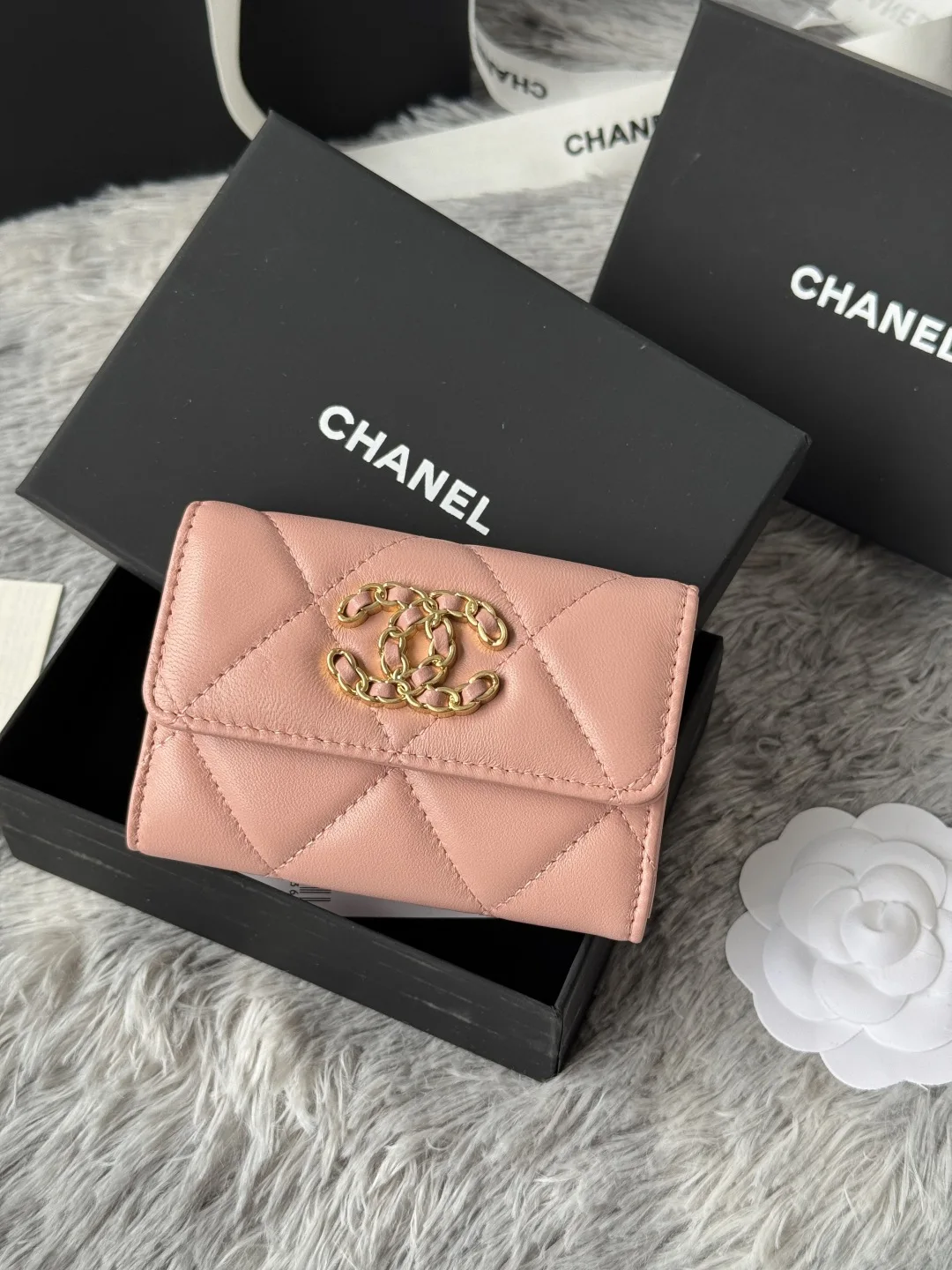 Chanel AP1790 Diamond Quilted Flap Coin Purse - Detail view 2