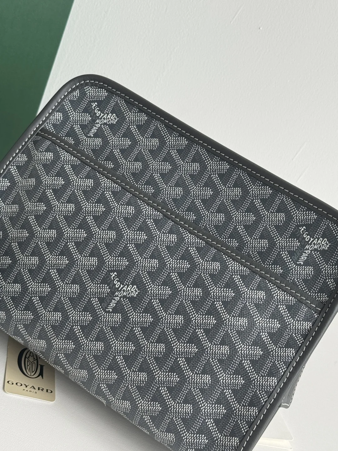 Goyard 020802 Jouvence Toiletry Bag Clutch - Detail view 8
