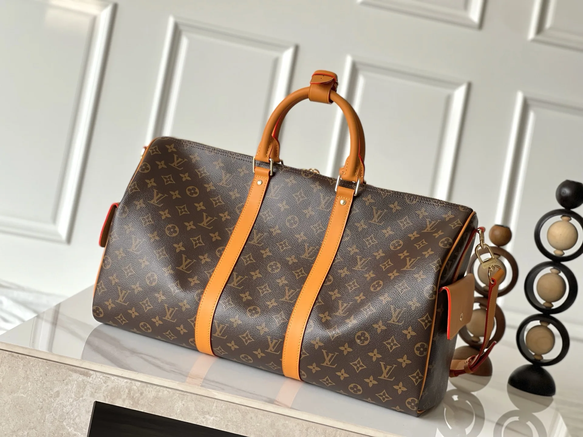 Louis Vuitton M14735 KEEPALL BANDOULIERE 50 Travel Bag - Detail view 3