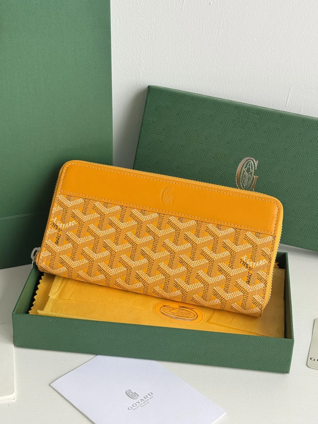 Goyard 3368 Long Wallet in Large Size - Detail view 2