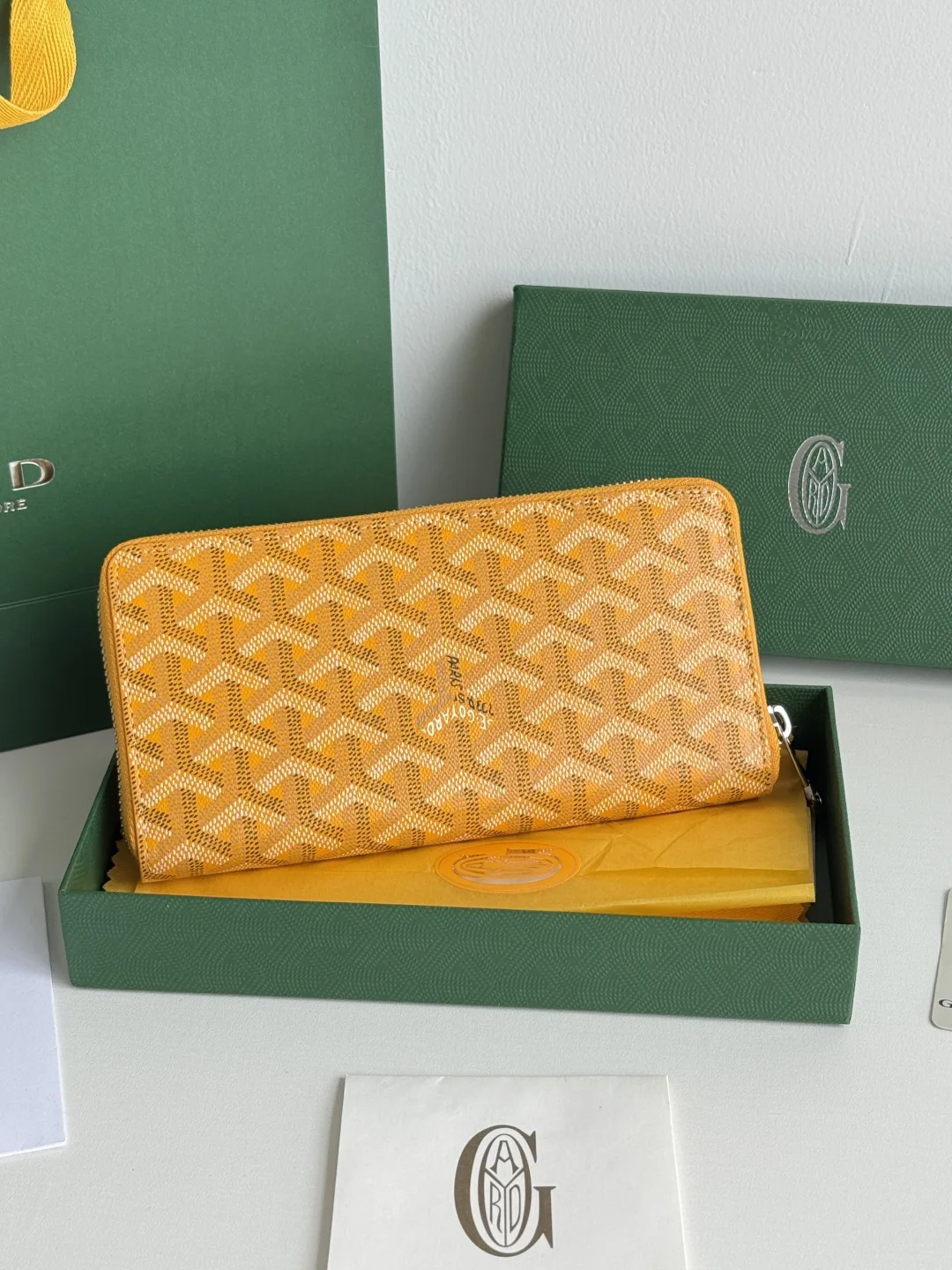 Goyard 3368 Long Wallet in Large Size - Detail view 4