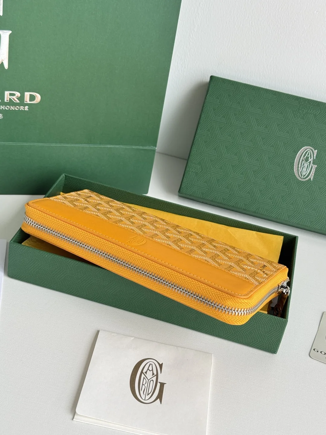 Goyard 3368 Long Wallet in Large Size - Detail view 5