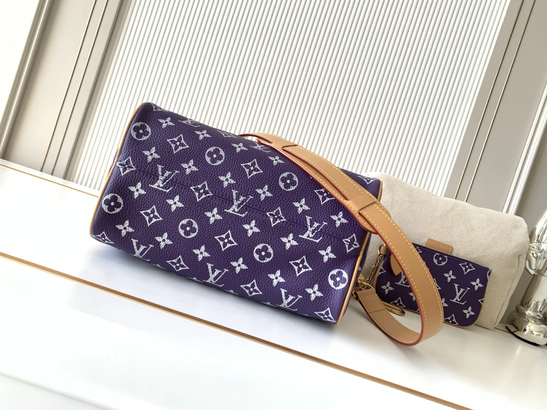 Louis Vuitton M11562 Purple Speedy P9 Bandouliere 25 handbag - Detail view 4