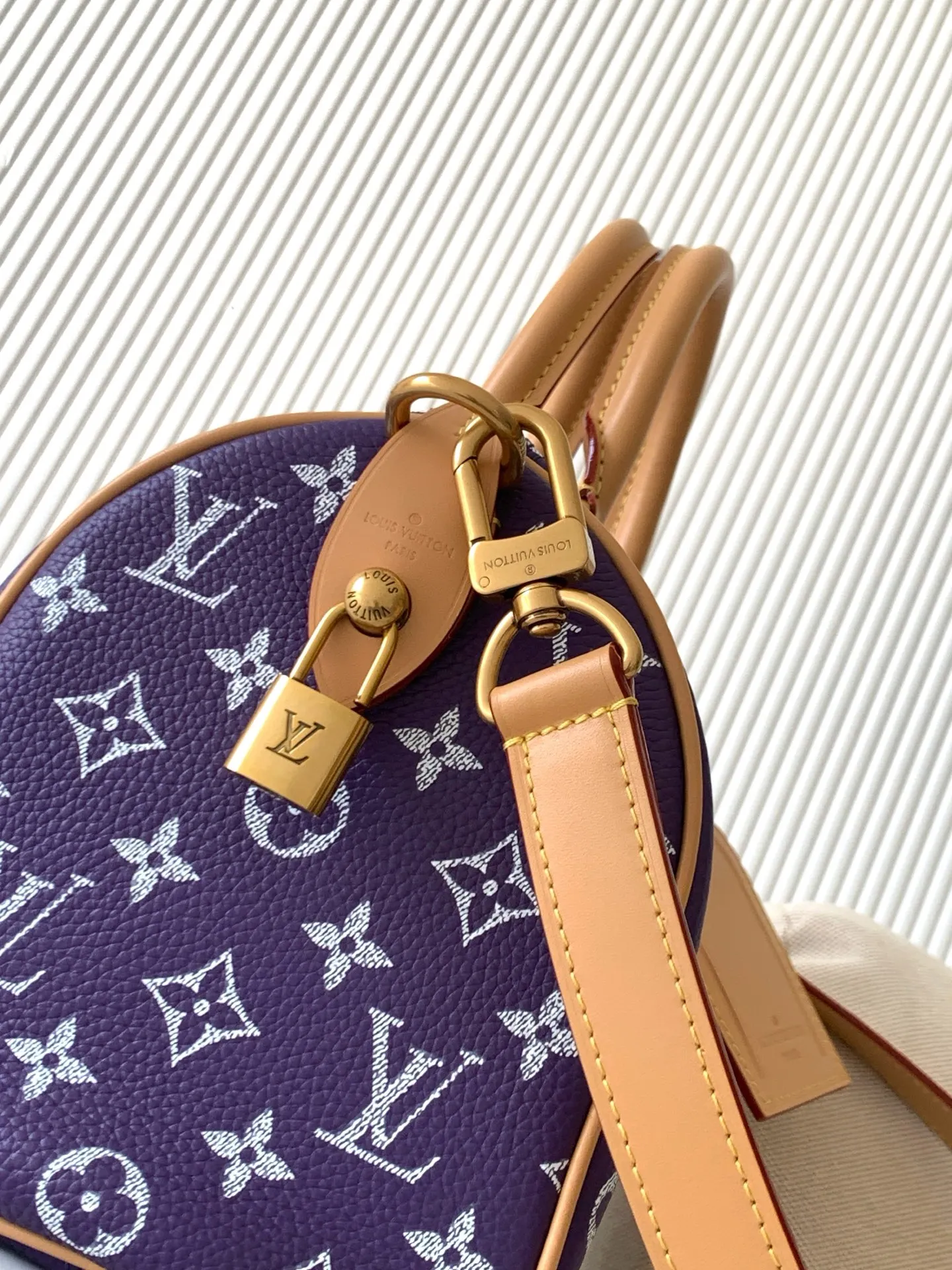 Louis Vuitton M11562 Purple Speedy P9 Bandouliere 25 handbag - Detail view 7