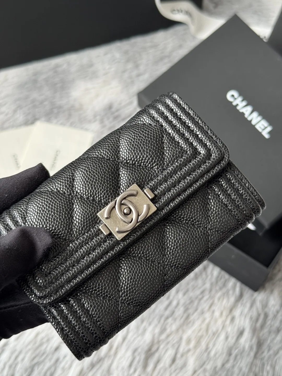 Chanel A80603 Leboy cardholder - Detail view 6