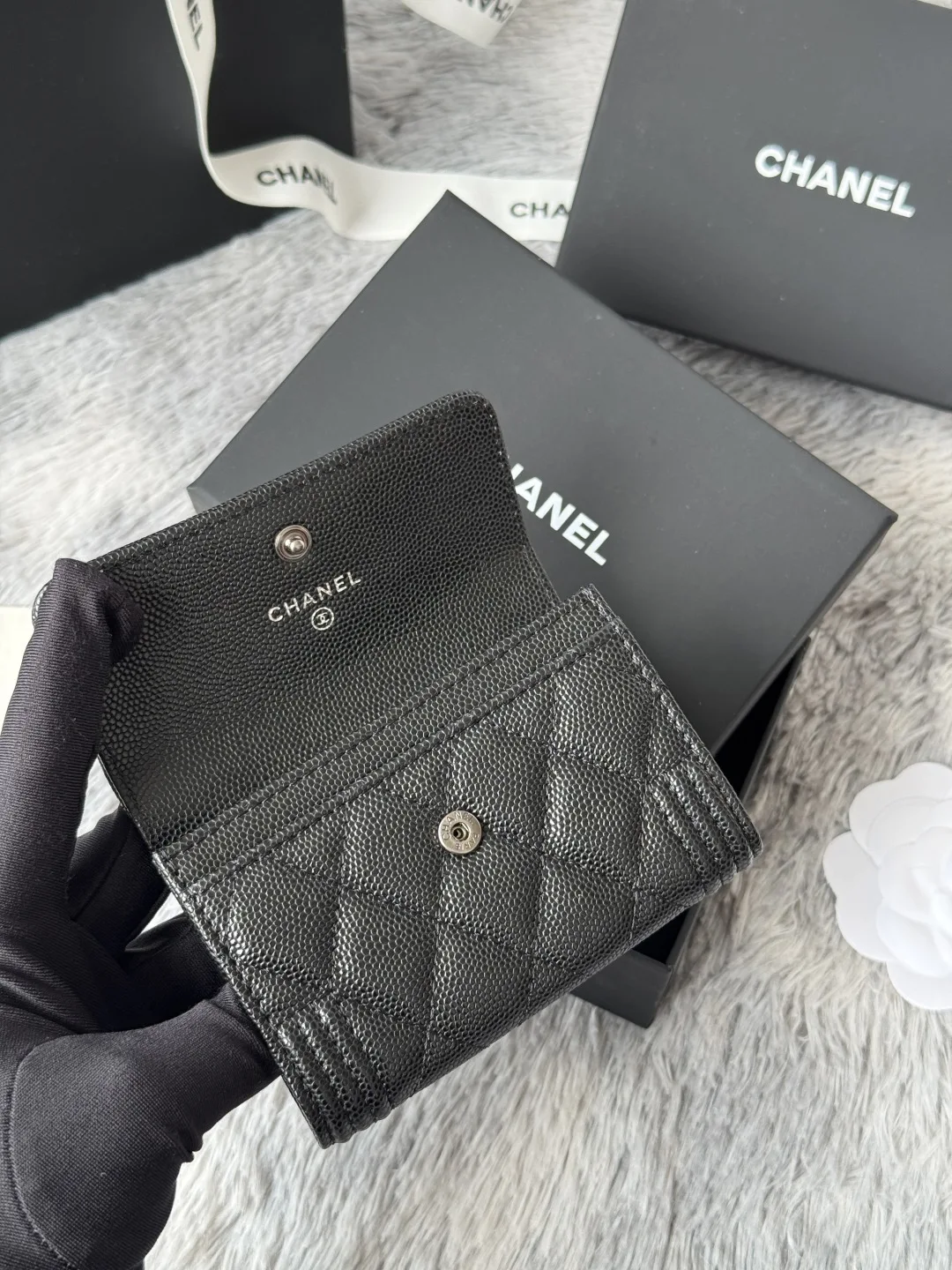 Chanel A80603 Leboy cardholder - Detail view 7