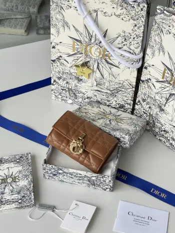 S0966ONMJ_M413 My Dior Glycine Wallet