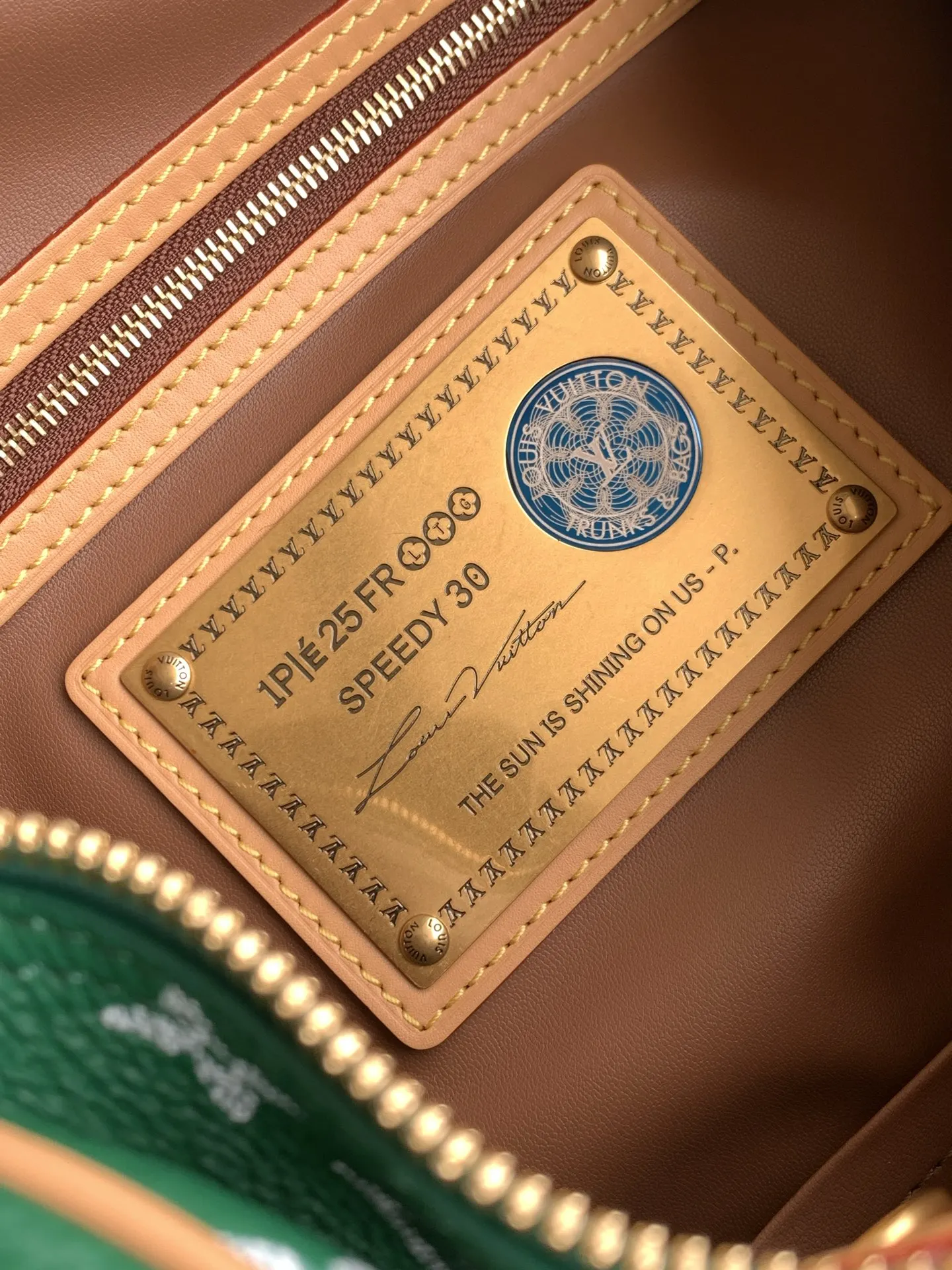 LVM14077深绿 Speedy P9 Bandouliere30手袋 - 细节图 9