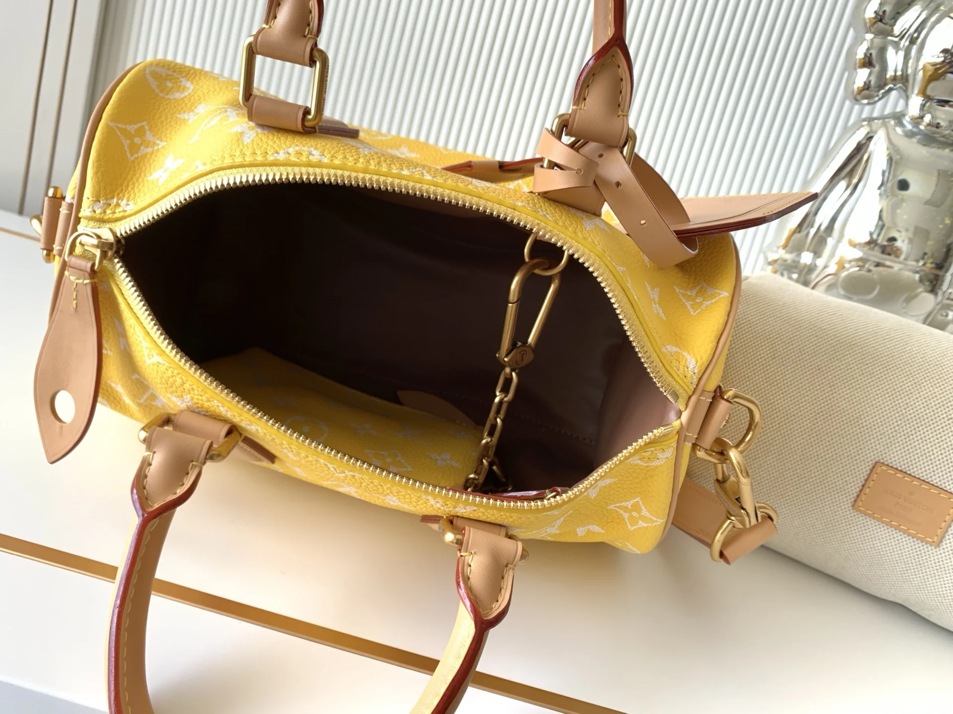 LVM24426黄色 Speedy P9 Bandouliere25手袋 - 细节图 9