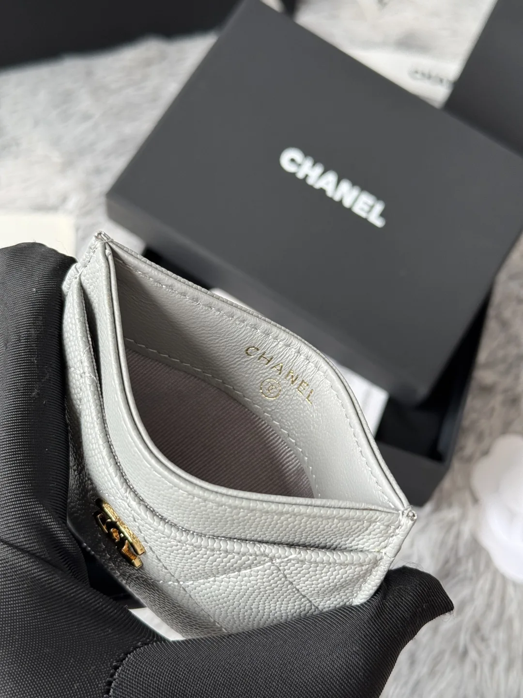 Chanel AP0213 CF Card Case, Chip-style Card Holder - Detail view 8