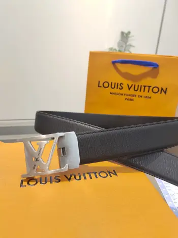 LV.男士自动带全套包装 自动平滑扣腰带 精钢打造五金 宽度35MM宽 原版带身 自由裁剪设计