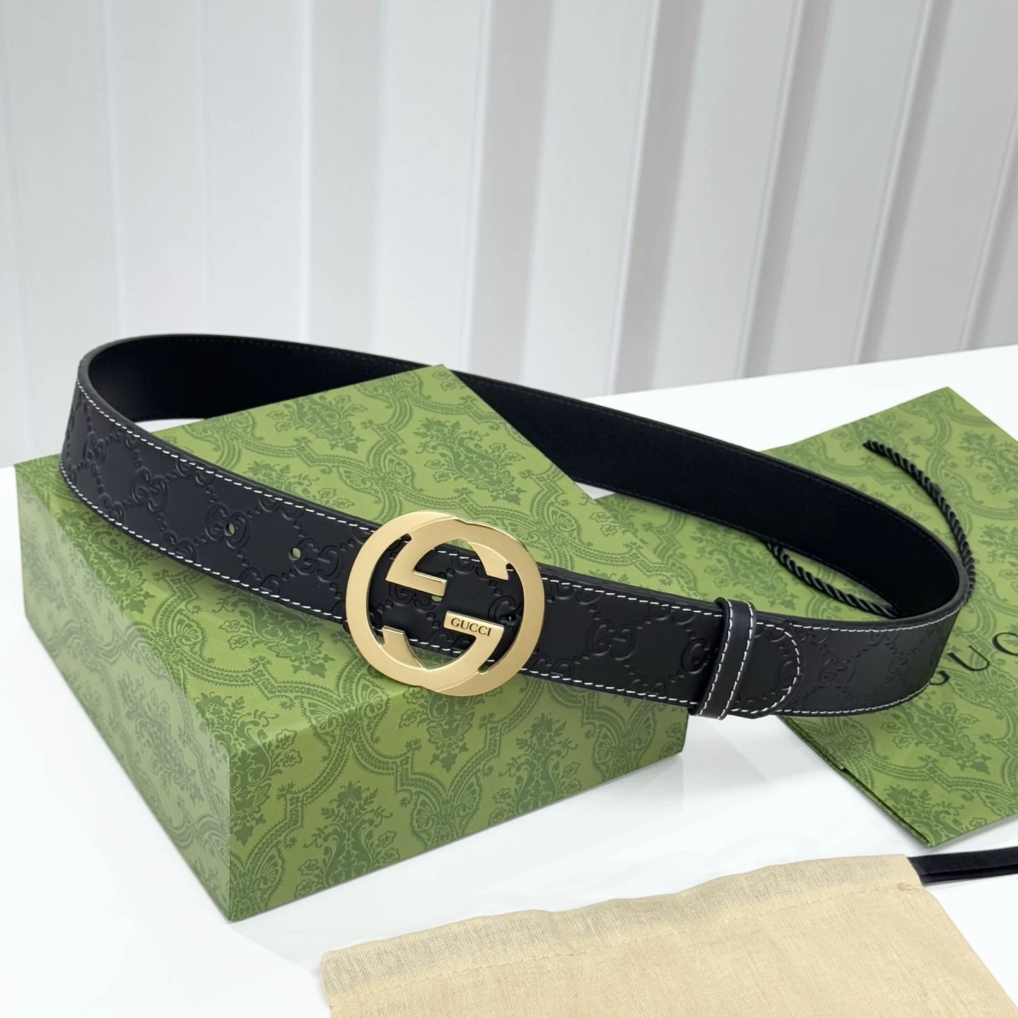 原单古奇皮带|高仿古奇皮带|精仿古奇皮带|一比一古奇皮带GUCCI.古驰全套包装 古驰商务休闲 正装均可佩戴 3.8cm 最新款扣头 抛光扣头 时尚百搭