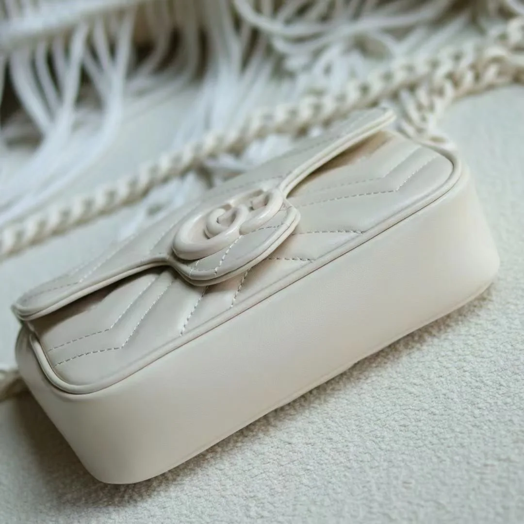 Gucci 699757 Marmont Chain Macaron Mini Bag - Detail view 4