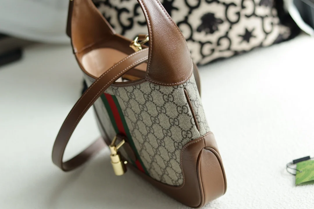 古奇636706 𝗝𝗮𝗰𝗸𝗶𝗲 It Bag 女士肩包 - 细节图 3