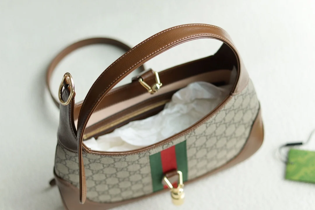 古奇636706 𝗝𝗮𝗰𝗸𝗶𝗲 It Bag 女士肩包 - 细节图 5