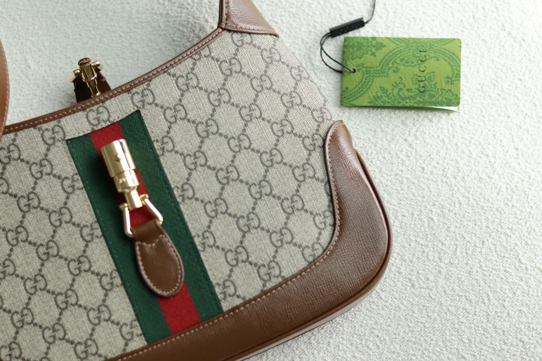 古奇636706 𝗝𝗮𝗰𝗸𝗶𝗲 It Bag 女士肩包 - 细节图 6