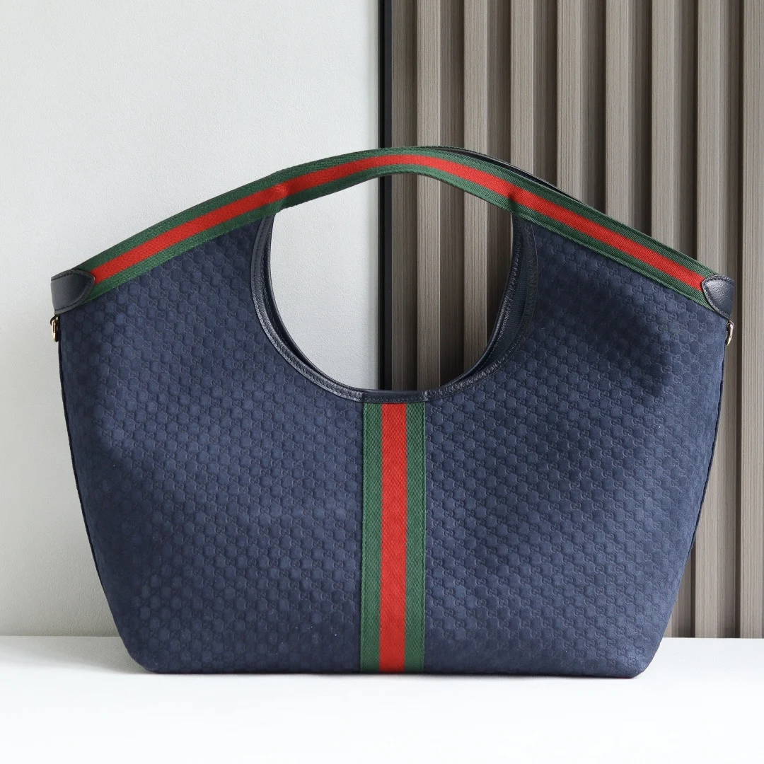 古奇853971 𝗚𝗚 𝐆𝐢𝐠𝐥𝐢𝐨 大号托特包 - 细节图 9