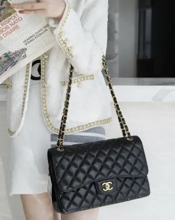 chanel 30cf 鱼子酱 jumbo超绝松弛感  拎挎背都很出片装都装