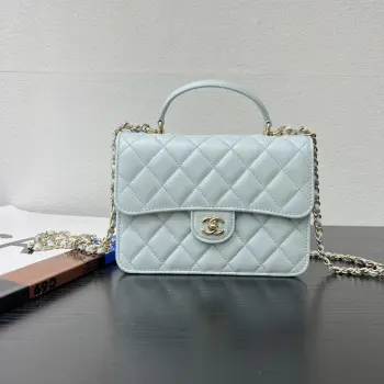 原厂皮 25p新品三合一 单肩 手提 书包 小羊皮 浅金五金 尺寸 18cmx14cmx5cm 型号 4450